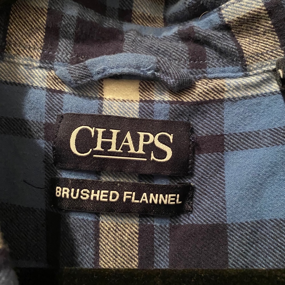 Chaps Flannel button down - Picture 2 of 5